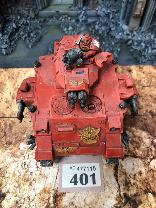Baal Predator Tank #401 Blood Angels Space Marines Warhammer 40k