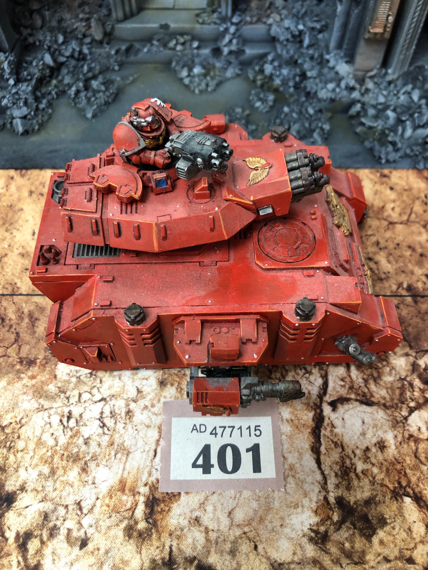 Baal Predator Tank #401 Blood Angels Space Marines Warhammer 40k