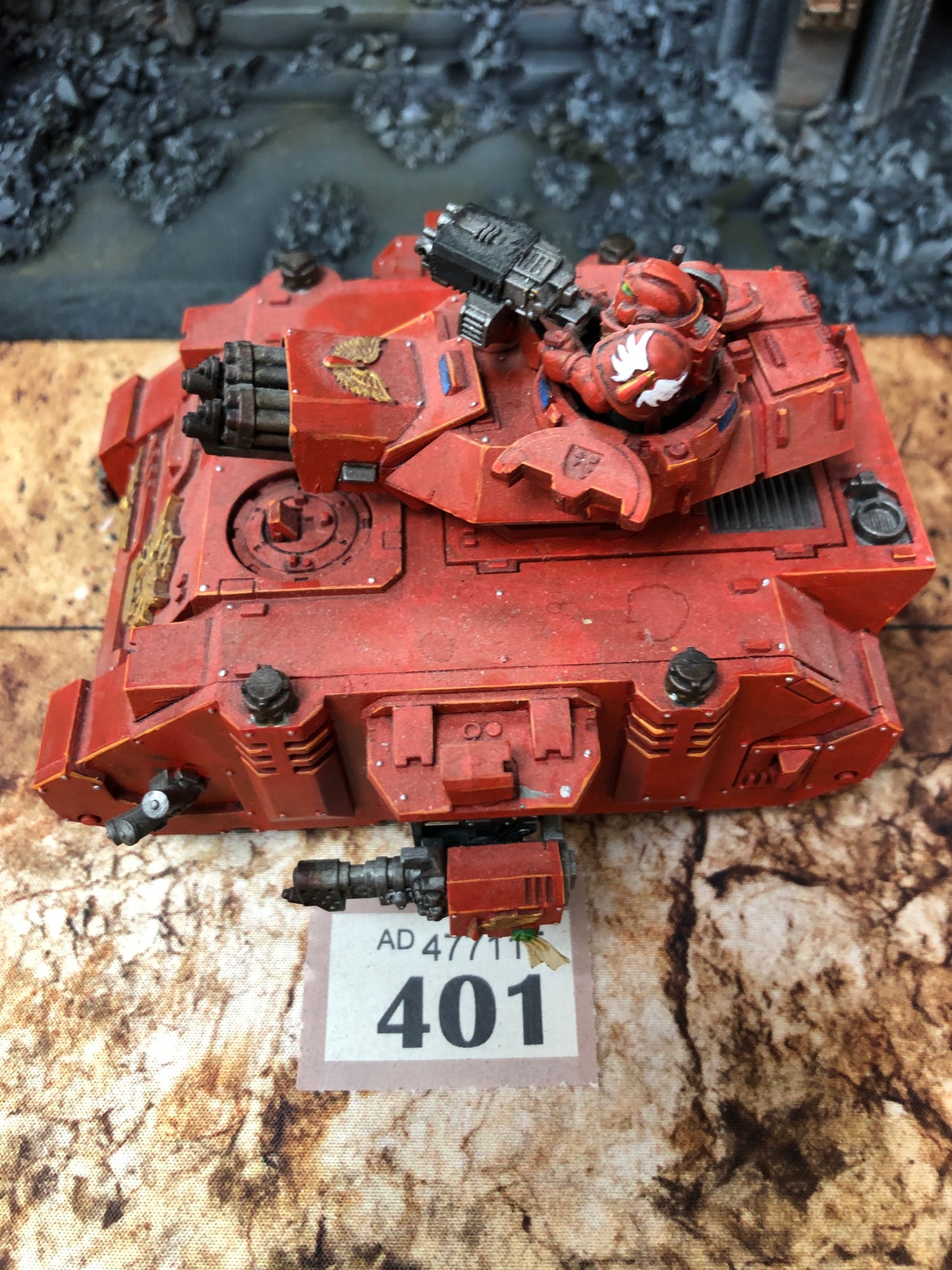 Baal Predator Tank #401 Blood Angels Space Marines Warhammer 40k