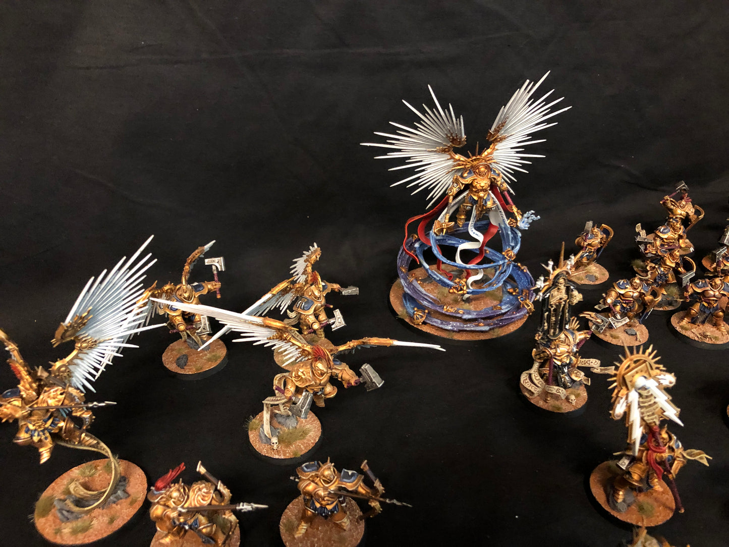 Stormcast Eternals Army VERY Well Painted  AOS Warhammer 40k
