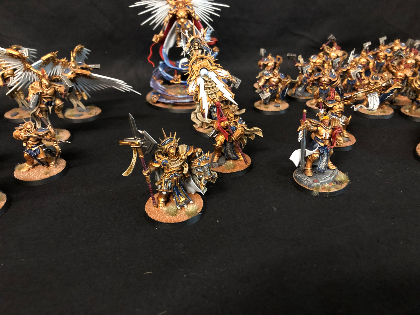 Stormcast Eternals Army VERY Well Painted  AOS Warhammer 40k