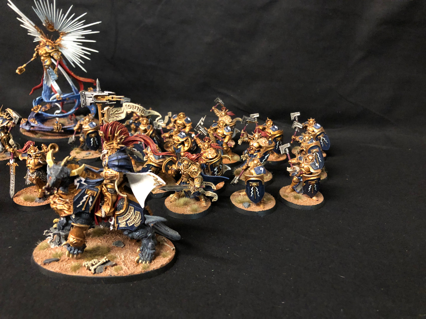 Stormcast Eternals Army VERY Well Painted  AOS Warhammer 40k