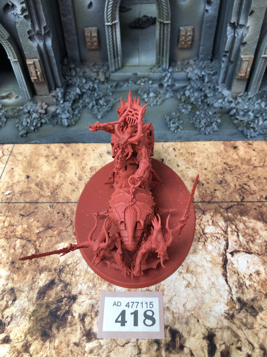 Rendmaster, Herald of Khorne on Blood Throne #418 Blades of Khorne AOS Warhammer 40k