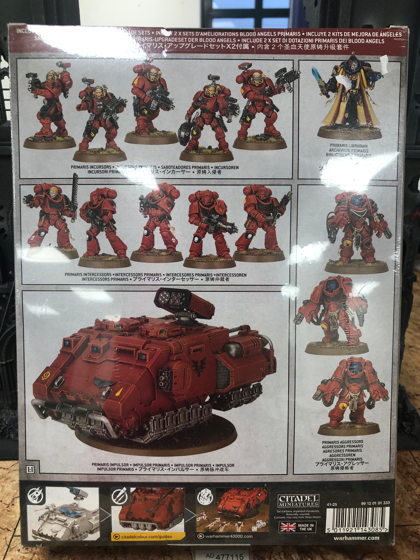 Blood Angels Combat Patrol OOP BNIB #421 Space Marines Warhammer 40k