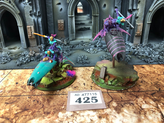 2x Skyweavers #425 Well Painted Harlequins Aeldari Warhammer 40k