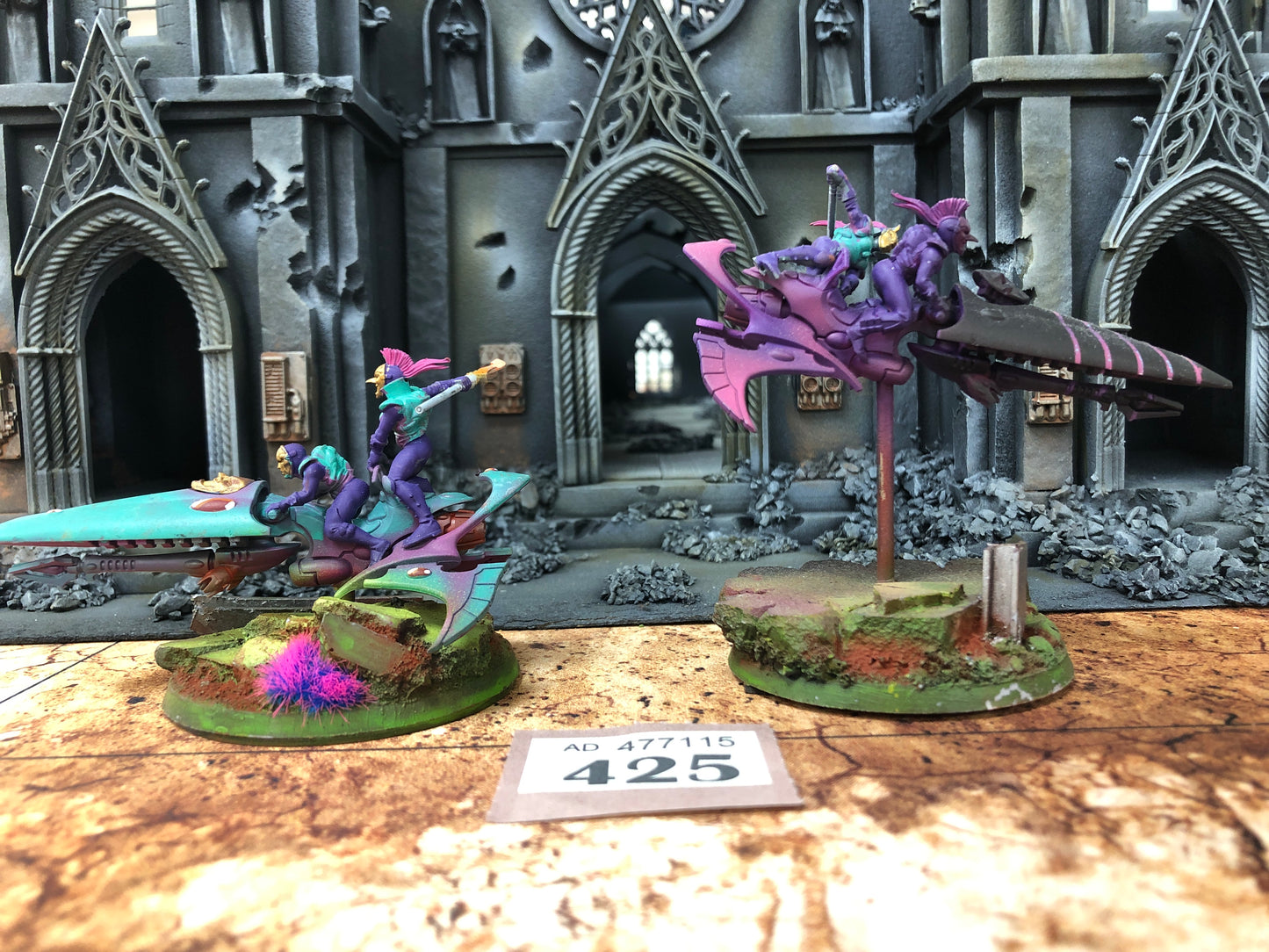 2x Skyweavers #425 Well Painted Harlequins Aeldari Warhammer 40k