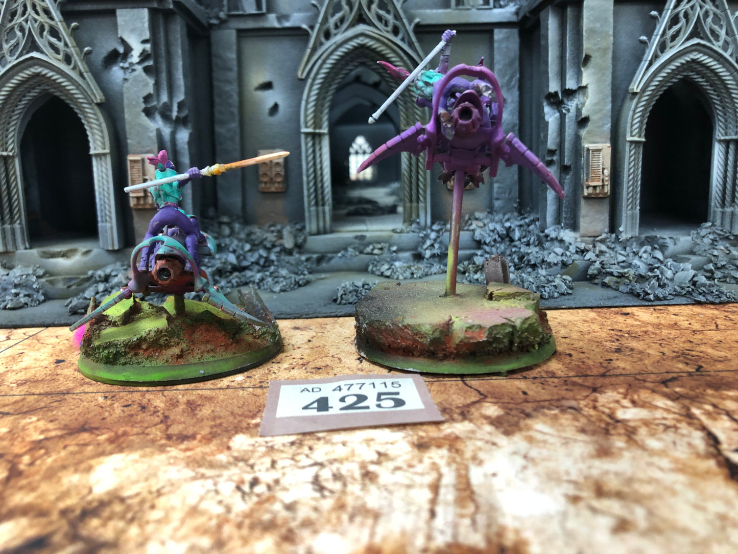 2x Skyweavers #425 Well Painted Harlequins Aeldari Warhammer 40k