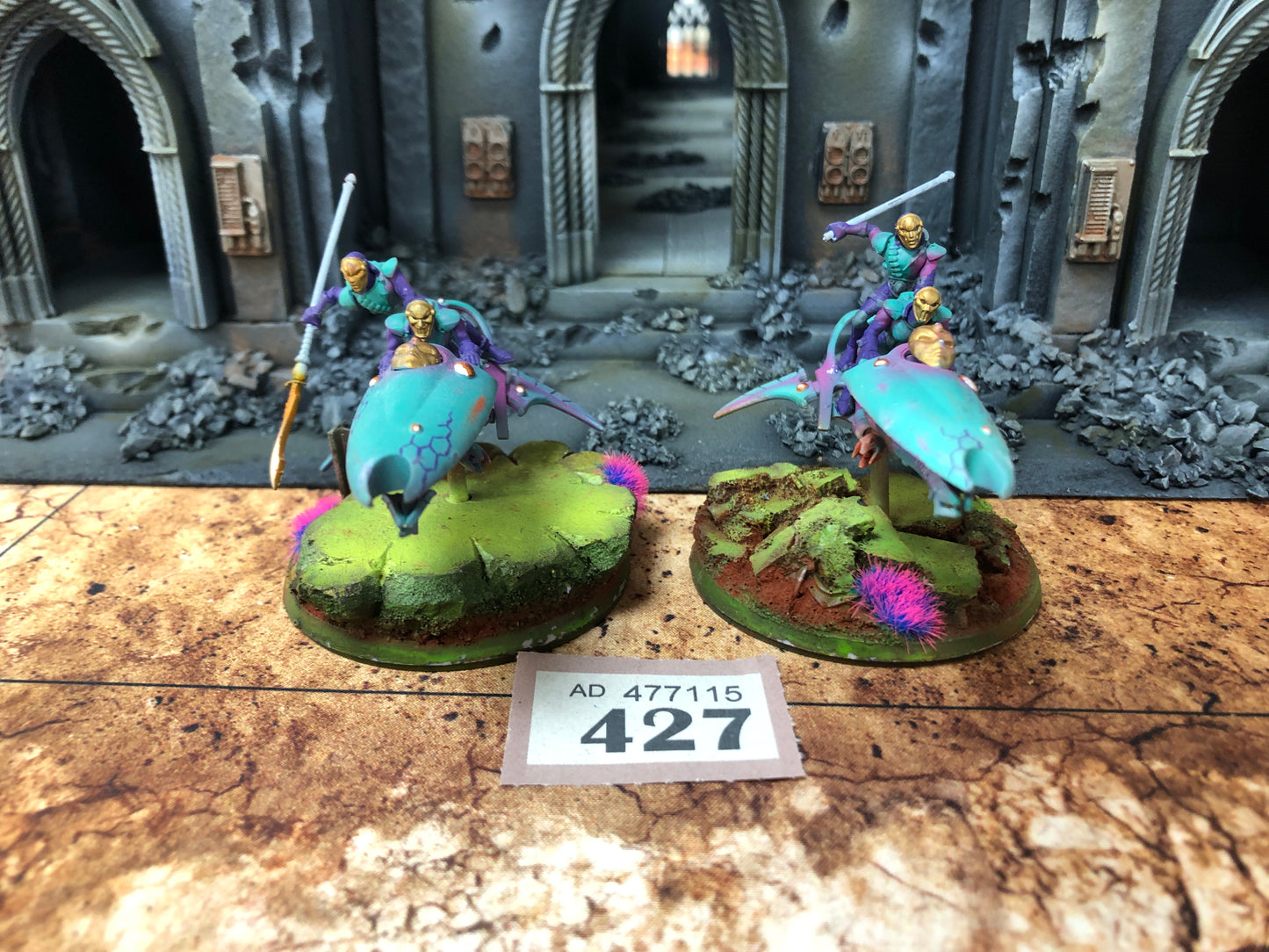 2x Skyweavers #426 Well Painted Harlequins Aeldari Warhammer 40k