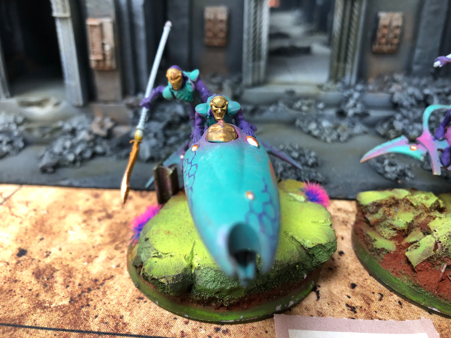 2x Skyweavers #426 Well Painted Harlequins Aeldari Warhammer 40k