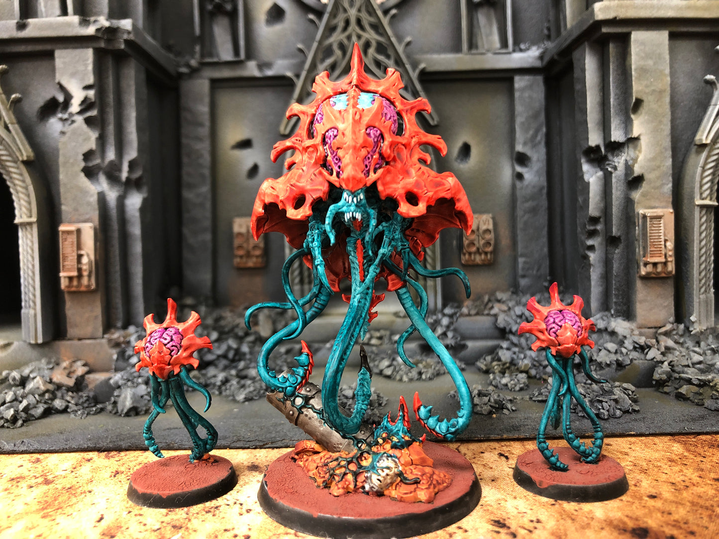 Neurotyrant + 2x Neuroloids #428 Tyranids Warhammer 40k