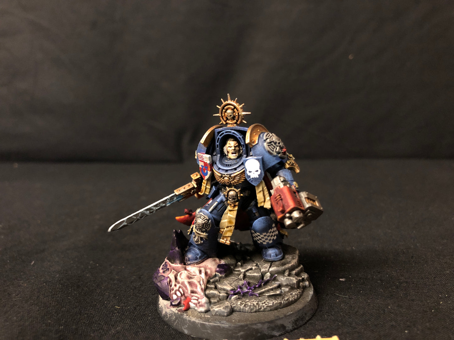 Primaris Captain in Terminator Armour #378 Well Painted Space Marines Warhammer 40k