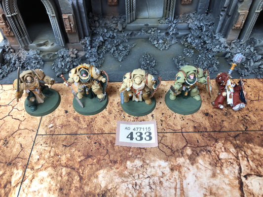 5x Deathwing Knights Dark Angels #433 Space Marines Warhammer 40k