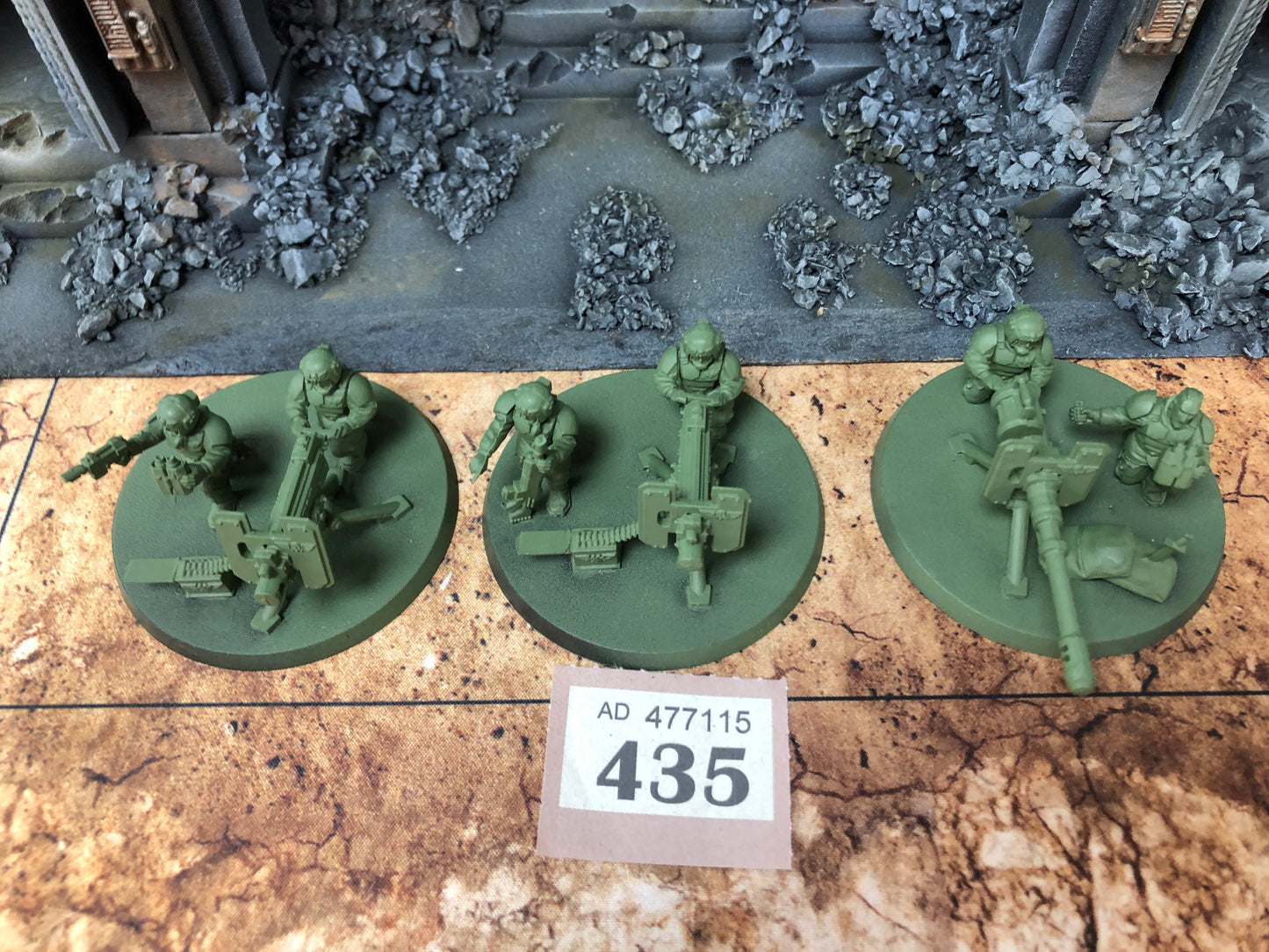3x Heavy Weapons Squad #435 Astra Militarum Warhammer 40k
