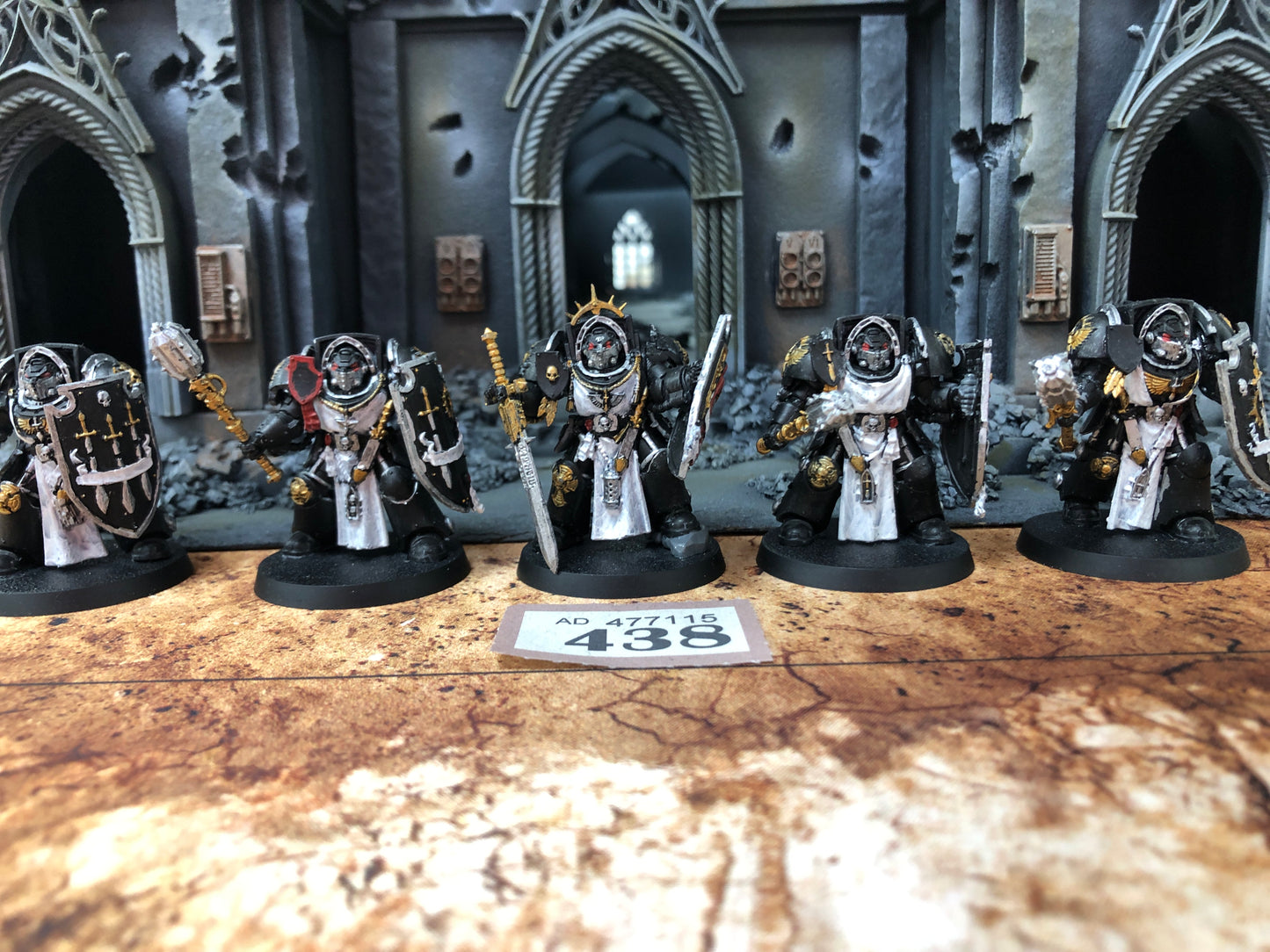 5x Deathwing Terminators Squad #438 Space Marines Warhammer 40k