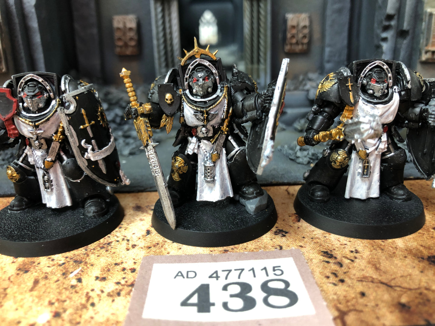 5x Deathwing Terminators Squad #438 Space Marines Warhammer 40k