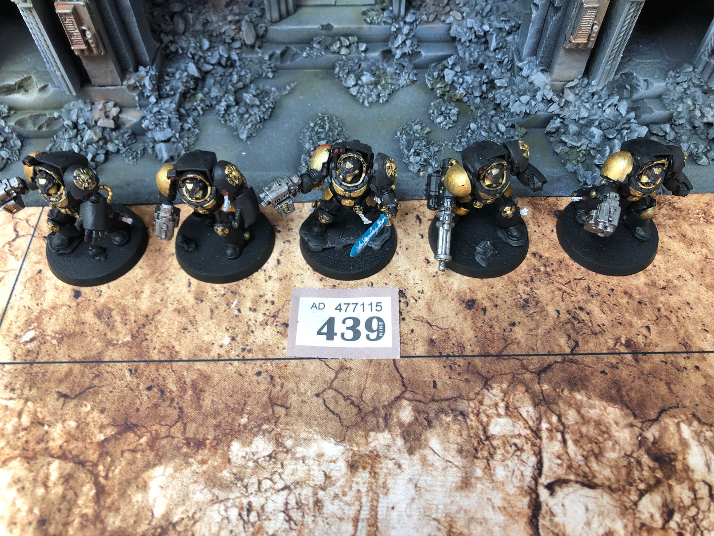 5x Primaris Terminator Squad #439 Space Marines Warhammer 40k