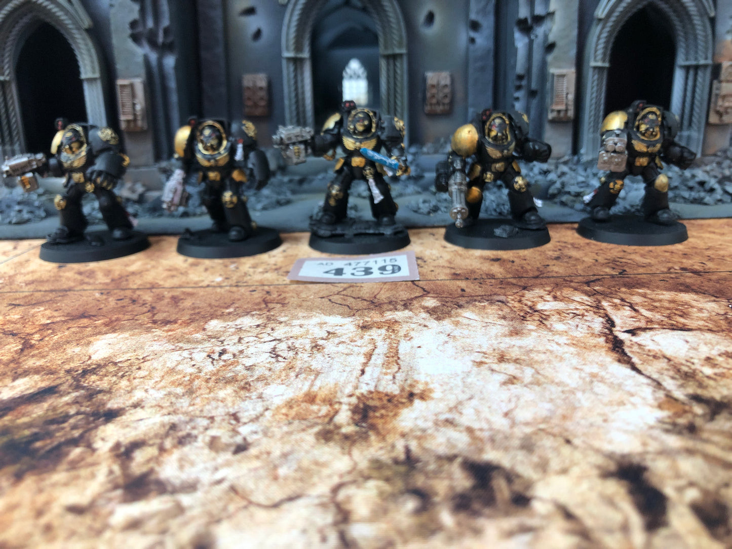 5x Primaris Terminator Squad #439 Space Marines Warhammer 40k