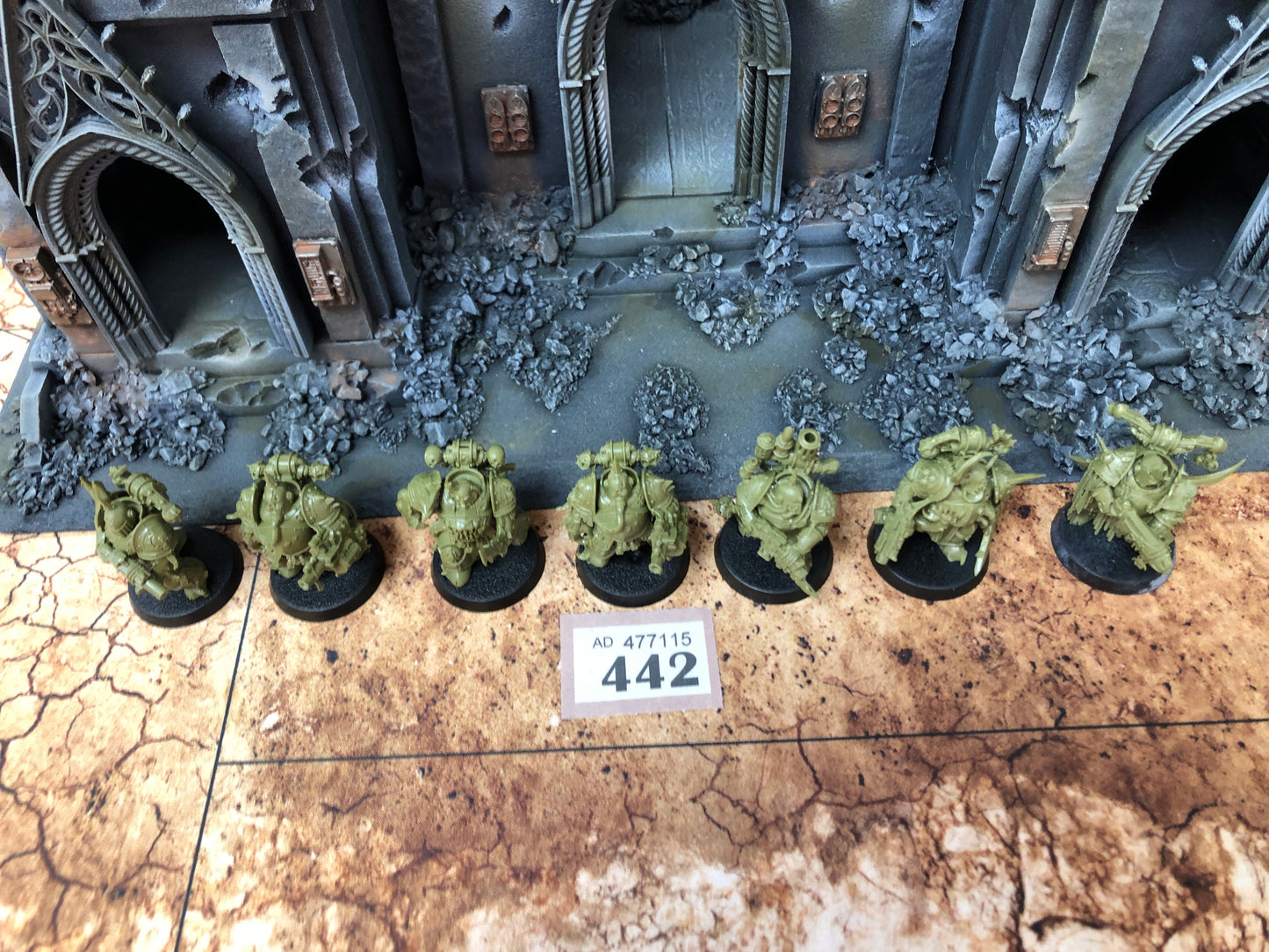 7x Plague Marines #442 Death Guard Warhammer 40k