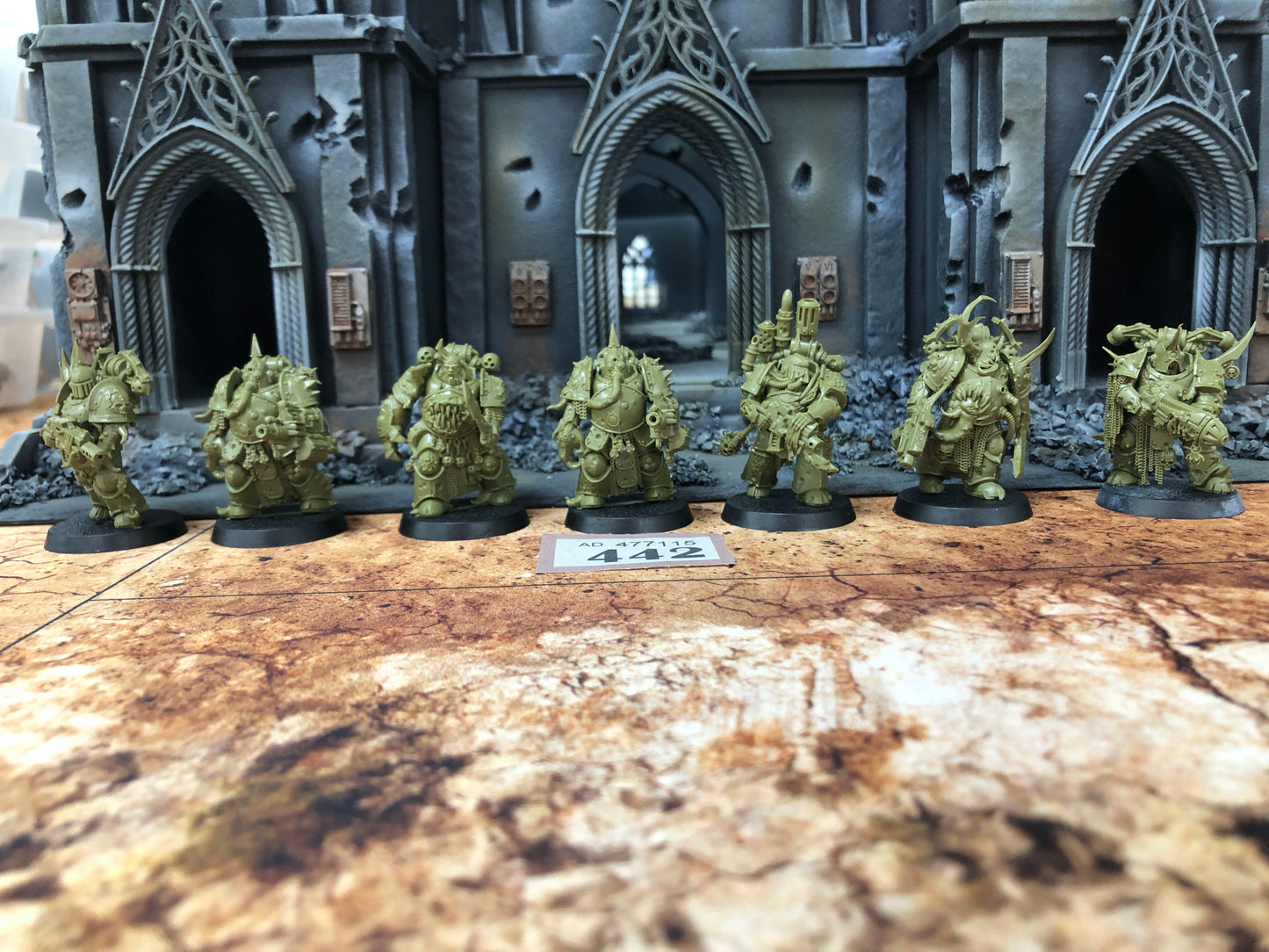 7x Plague Marines #442 Death Guard Warhammer 40k