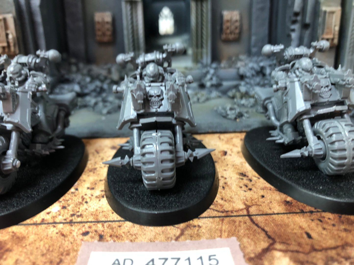 3x Chaos Bikers #450 Chaos Space Marines Warhammer 40k