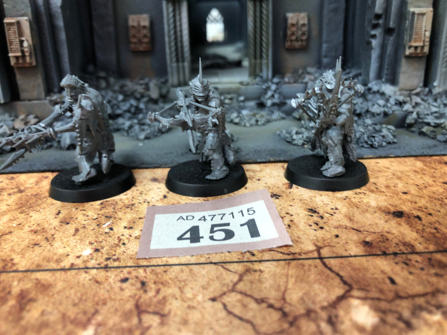 3x Man Skewer Boltboyz #451 Orruk Warclans AOS Warhammer 40k