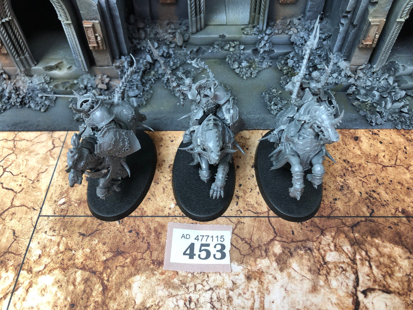 3x Varanguard #453 Slaves to Darkness AOS Warhammer 40k