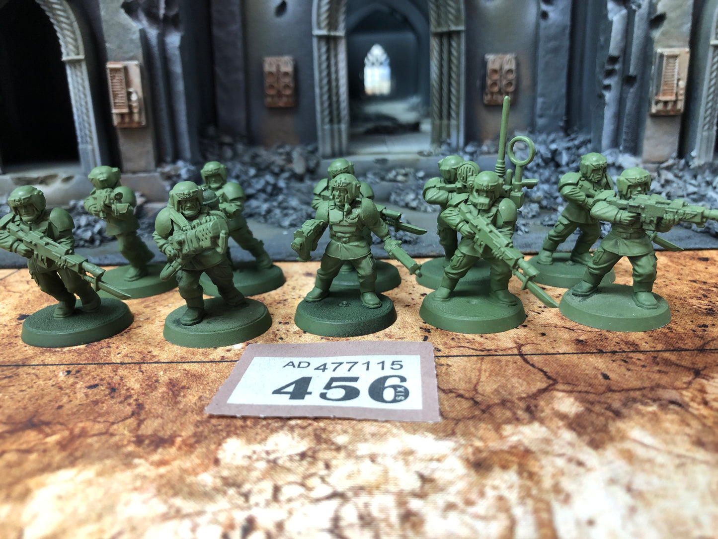 10x Cadian Shock Troops #456 Astra Militarum Warhammer 40k