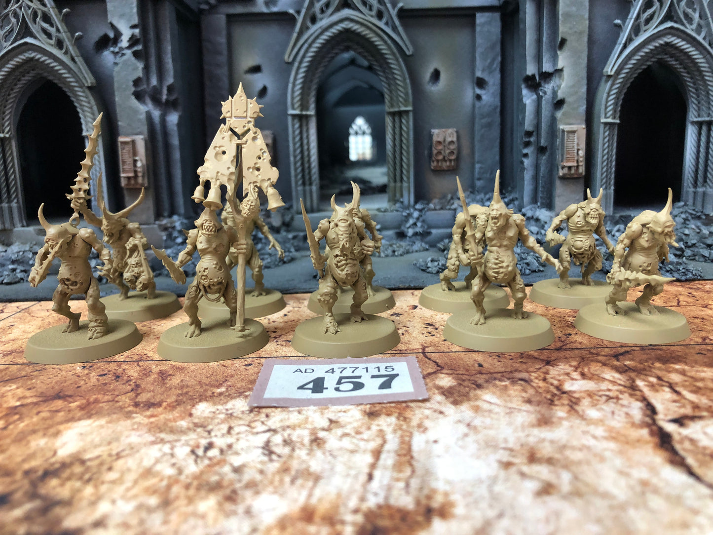 10 Plaguebearers of Nurgle #457 AoS Maggotkin Warhammer 40k