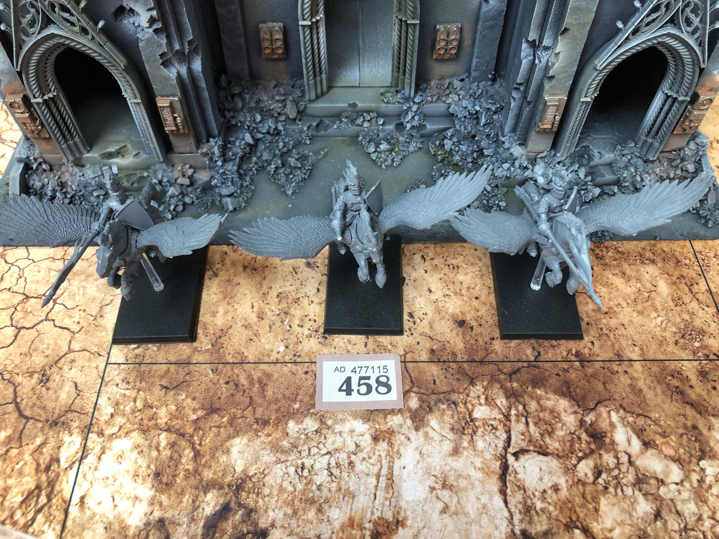 3x Pegasus Knights #458 Kingdoms of Bretonnia Fantasy Old World Warhammer 40k