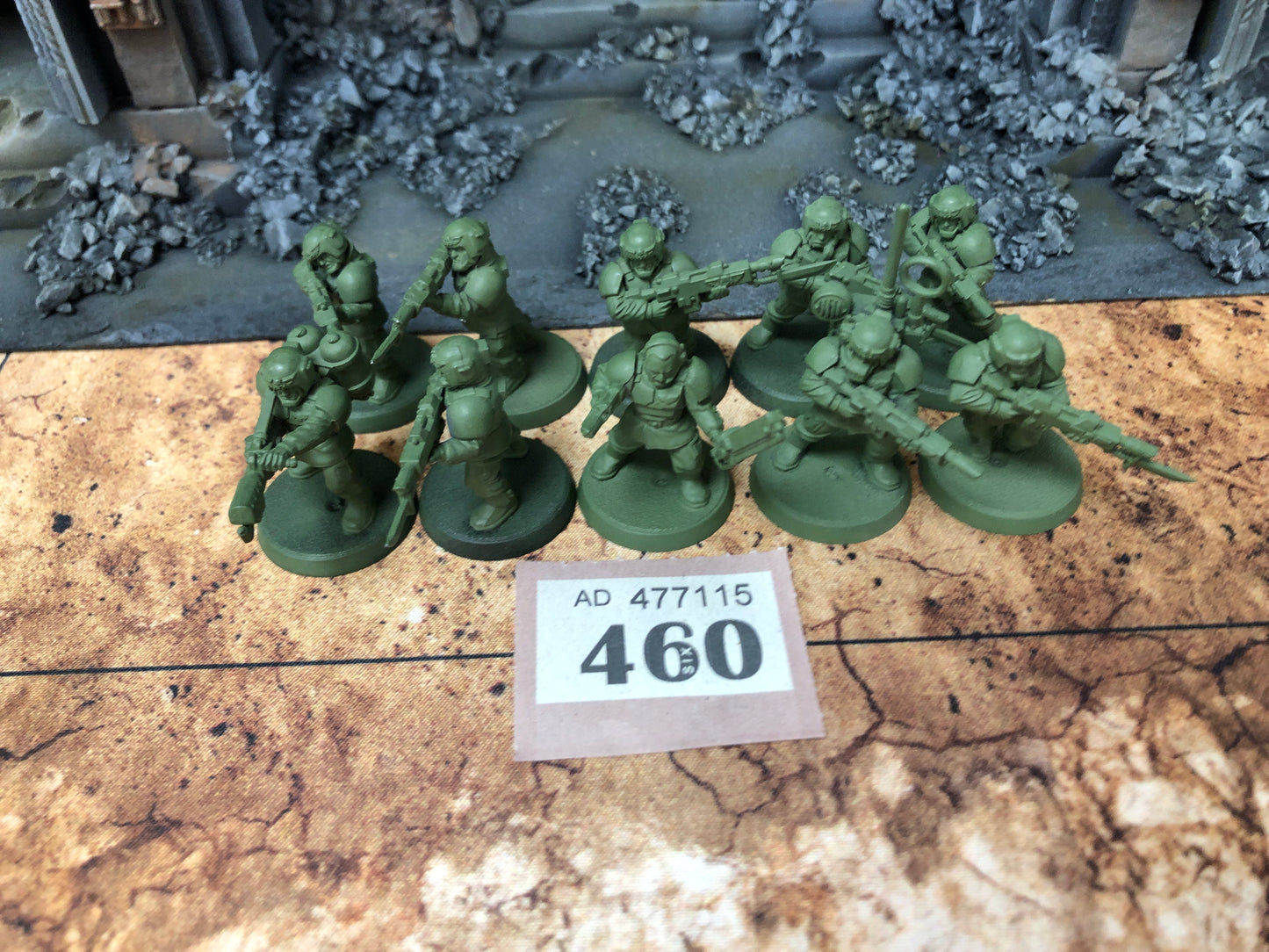 10x Cadian Shock Troops #460 Astra Militarum Warhammer 40k