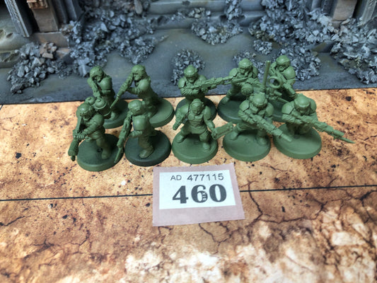 10x Cadian Shock Troops #460 Astra Militarum Warhammer 40k