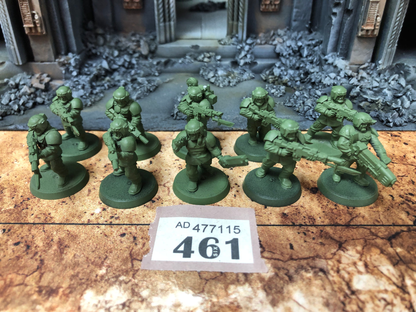 10x Cadian Shock Troops #461 Astra Militarum Warhammer 40k