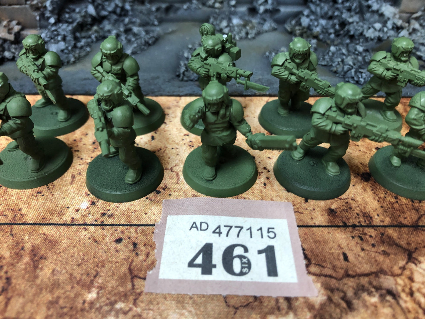 10x Cadian Shock Troops #461 Astra Militarum Warhammer 40k
