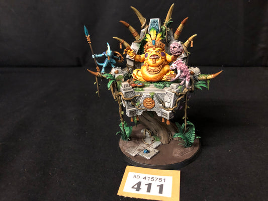 Slann Starmaster #411 VERY Well Painted Seraphon AOS Warhammer 40k