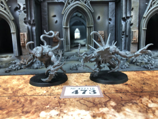 2x Chaos Spawn #473 Chaos Space Marines Warhammer 40k