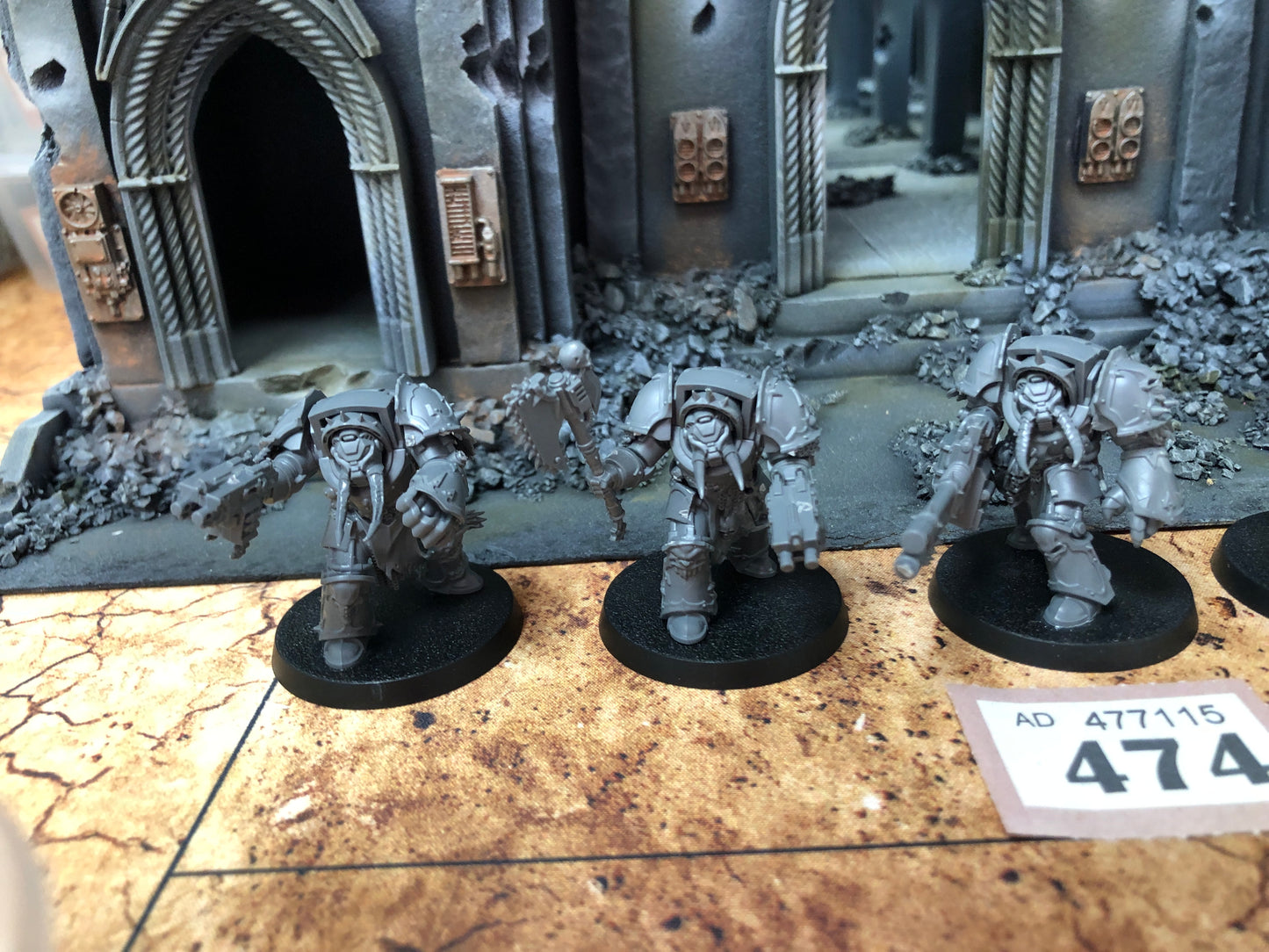 5x Terminator Squad #474 Chaos Space Marines Warhammer 40k