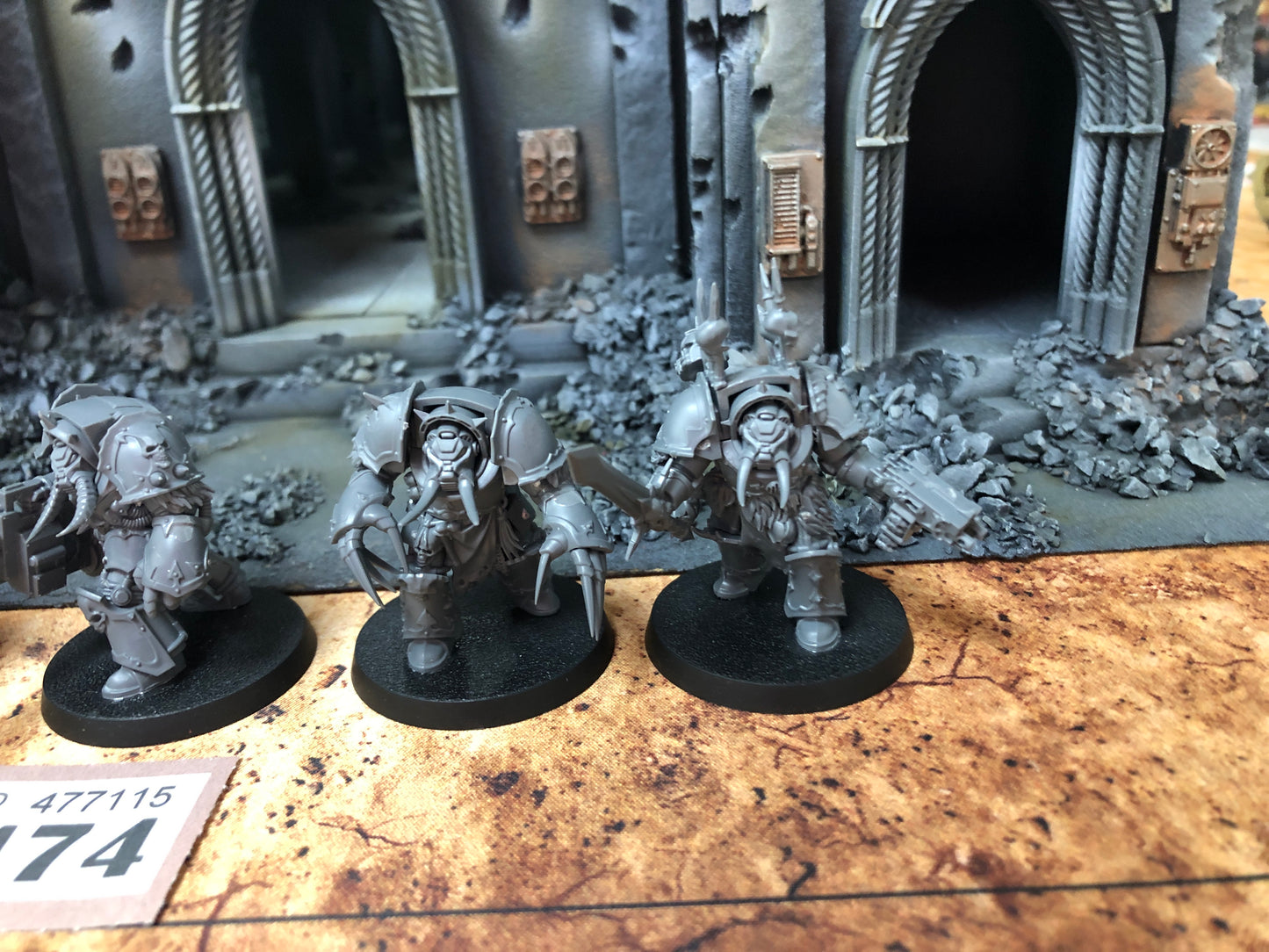 5x Terminator Squad #474 Chaos Space Marines Warhammer 40k