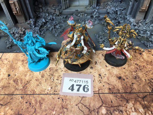 3x Exalted Sorcerers #476 Thousand Sons Warhammer 40k