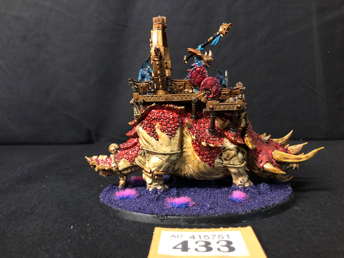 Stegadon #433 VERY Well Painted Seraphon Warhammer 40k