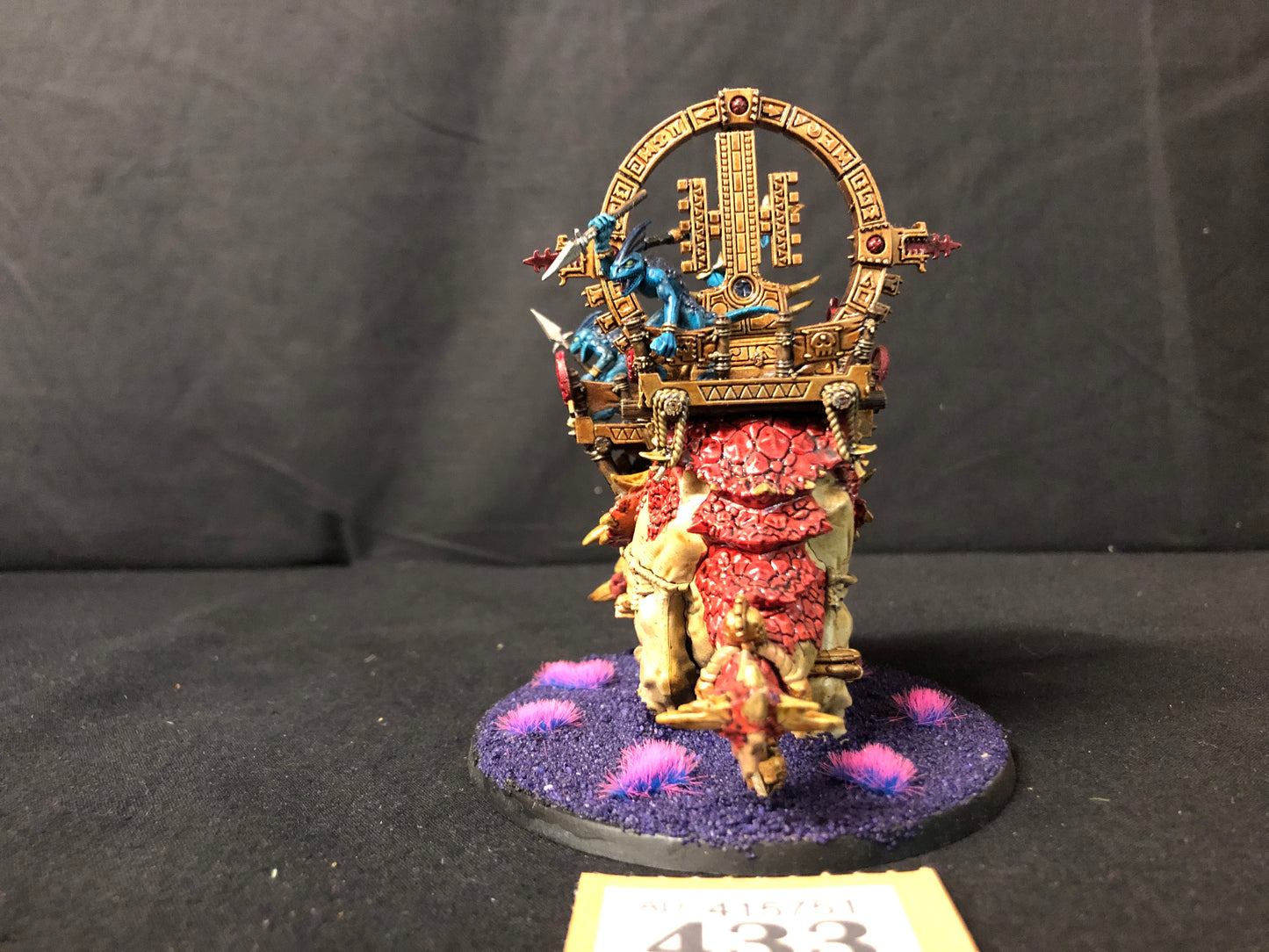 Stegadon #433 VERY Well Painted Seraphon Warhammer 40k