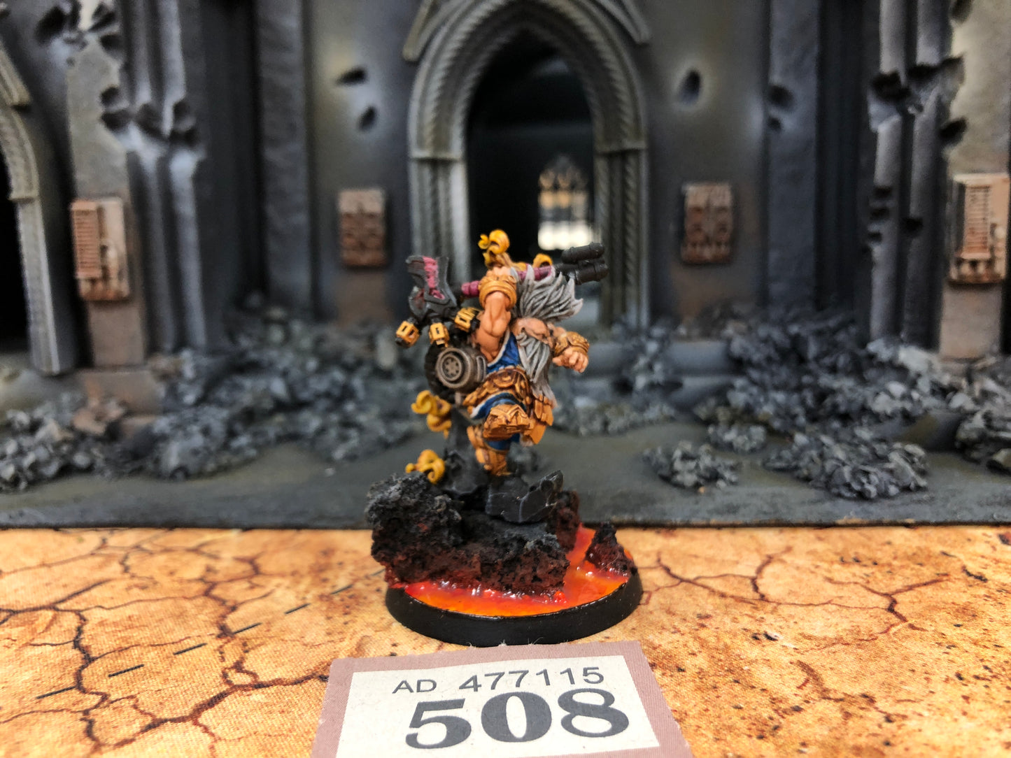 Dwarf Slayer of Legend #508 Well Painted Dwarfen Mountain Holds Old World Fantasy Warhammer 40k