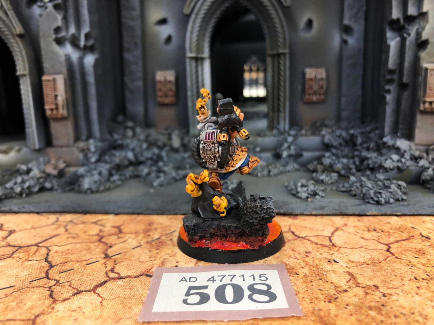 Dwarf Slayer of Legend #508 Well Painted Dwarfen Mountain Holds Old World Fantasy Warhammer 40k