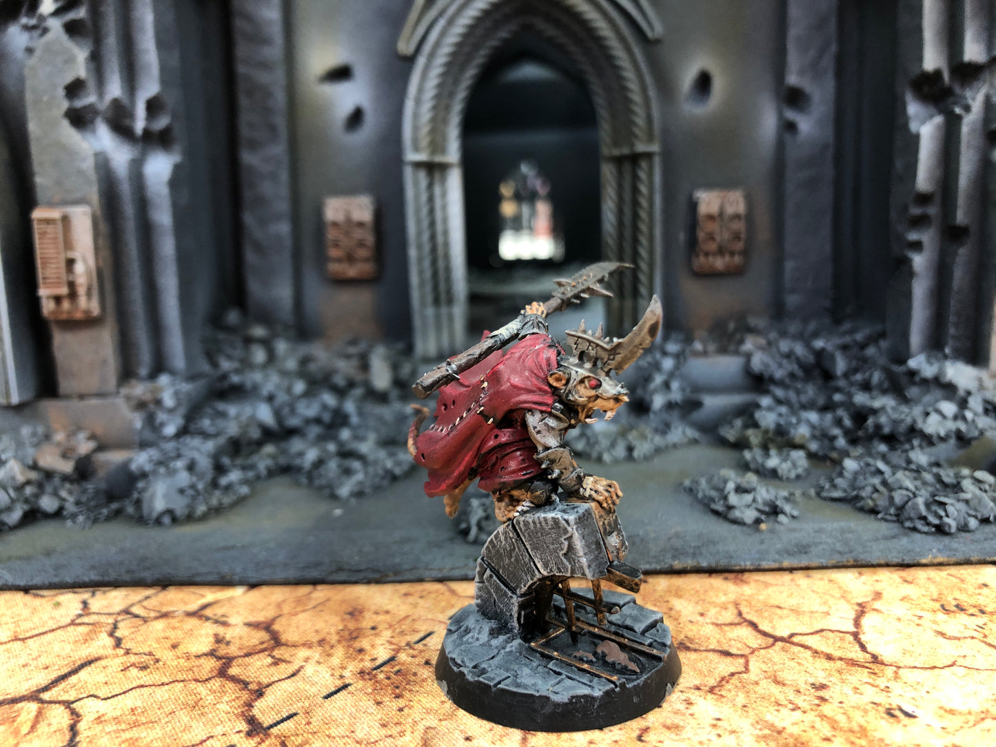 Skritch Spiteclaw #518 Well Painted Skaven AOS Warhammer 40k