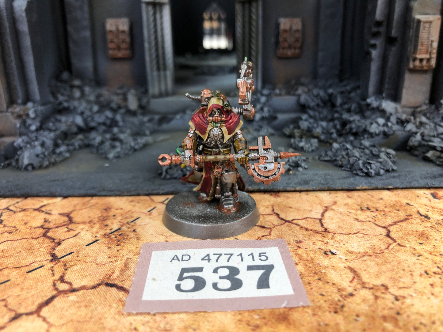 Tech Priest Enginseer #537 Adeptus Mechanicus Warhammer 40k