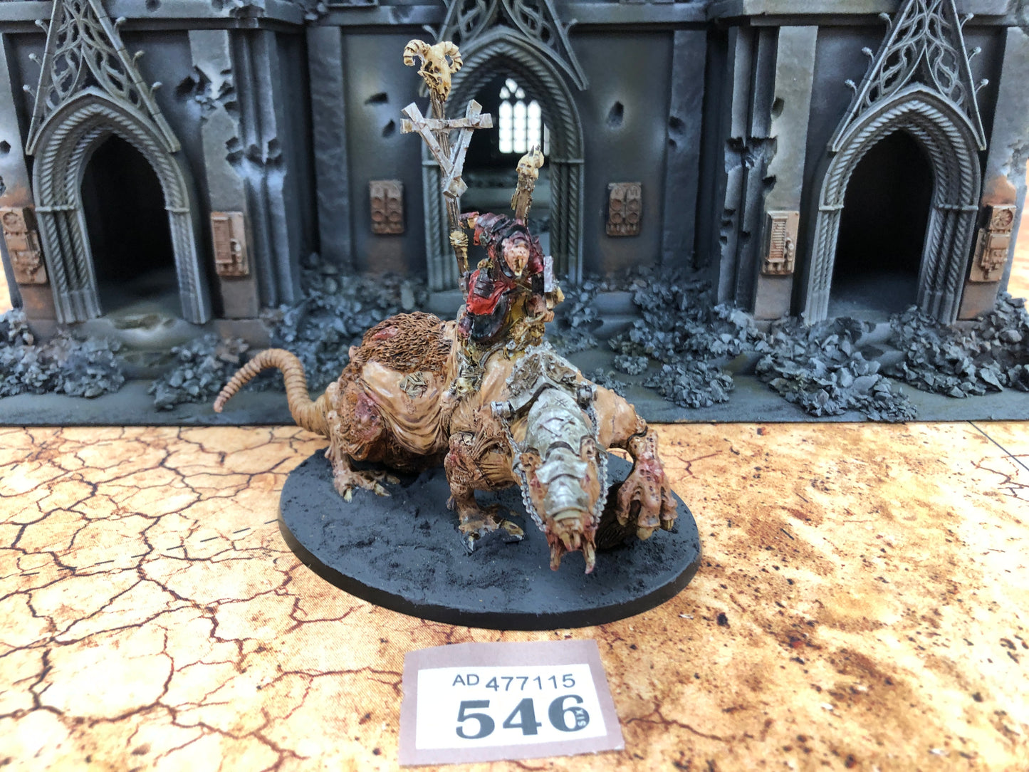 Warlord on Brood Horror OOP RARE #546 Skaven AOS Warhammer 40k
