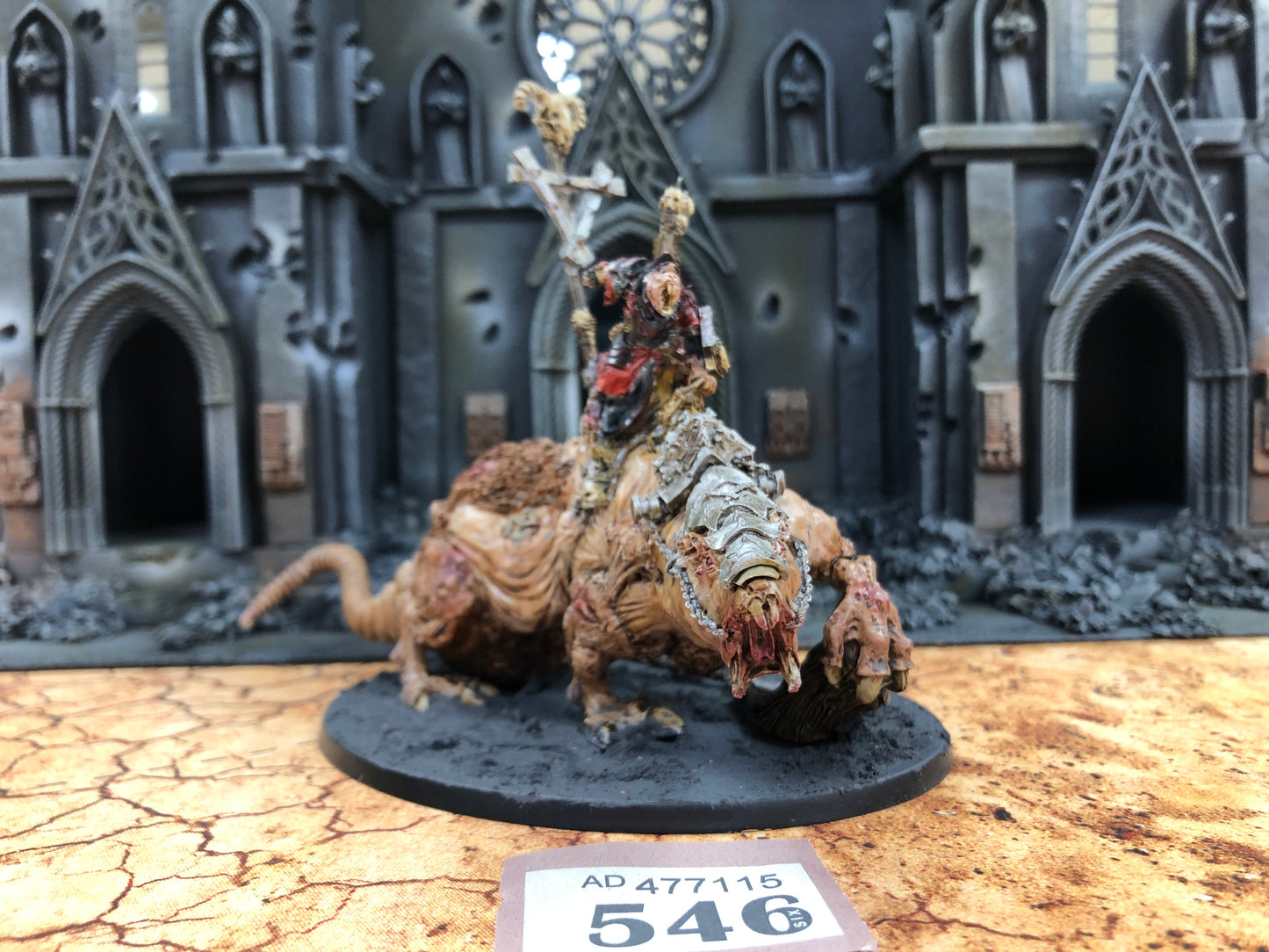 Warlord on Brood Horror OOP RARE #546 Skaven AOS Warhammer 40k
