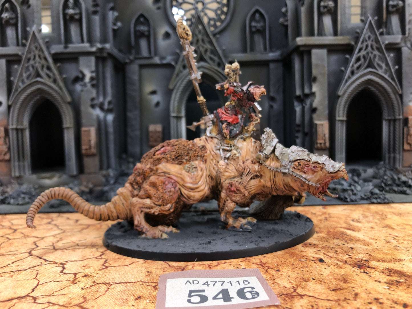 Warlord on Brood Horror OOP RARE #546 Skaven AOS Warhammer 40k