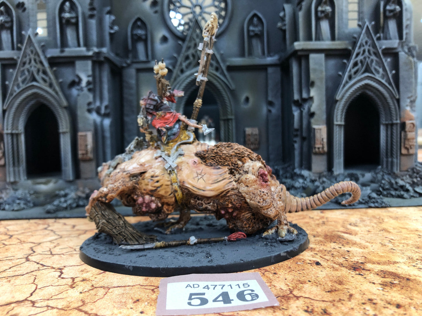 Warlord on Brood Horror OOP RARE #546 Skaven AOS Warhammer 40k