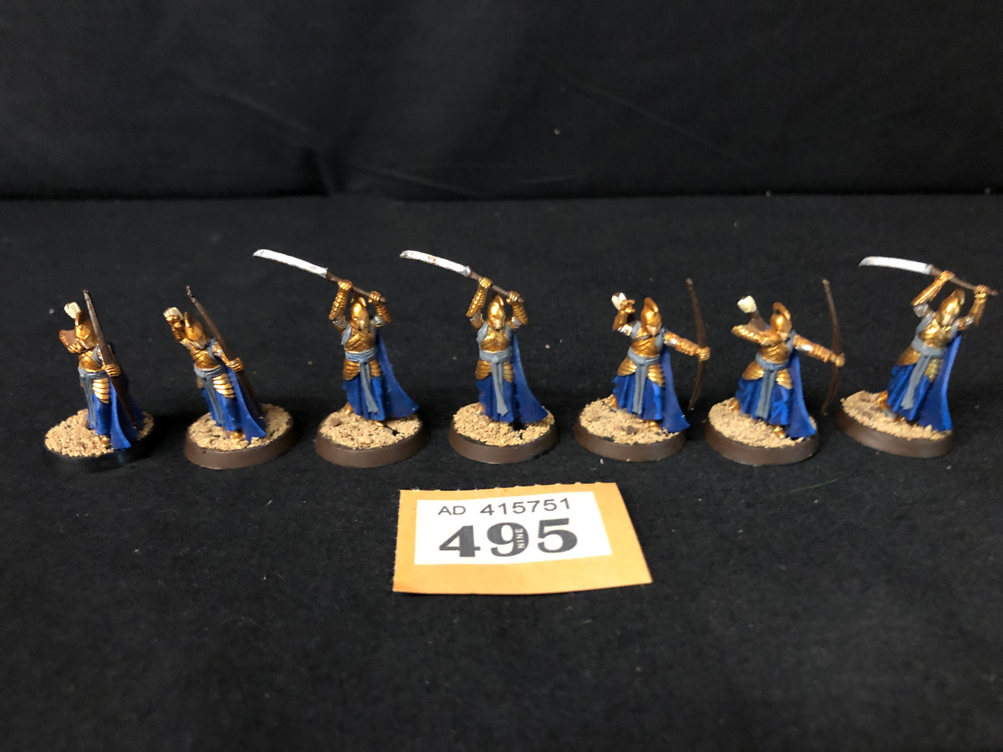 7x Elves of the Last Alliance #495 MESBG LOTR Warhammer 40k