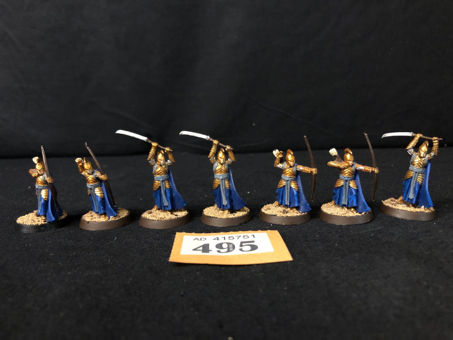 7x Elves of the Last Alliance #495 MESBG LOTR Warhammer 40k
